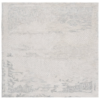 Nayim 101 Hand Tufted Wool; Cotton Abstract Rug