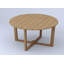 4 Seats 5 Pcs Grade-A Teak Wood Dining Set: 60" Sema Round Table And 4 Fensee Arm Chairs #11FN3404-472441218