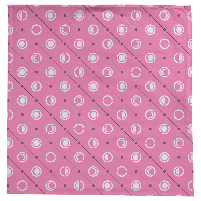 Nappe des phases de lune classiques, Rose/noir