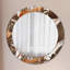 Huldar Glass Flat Wall Mirror
