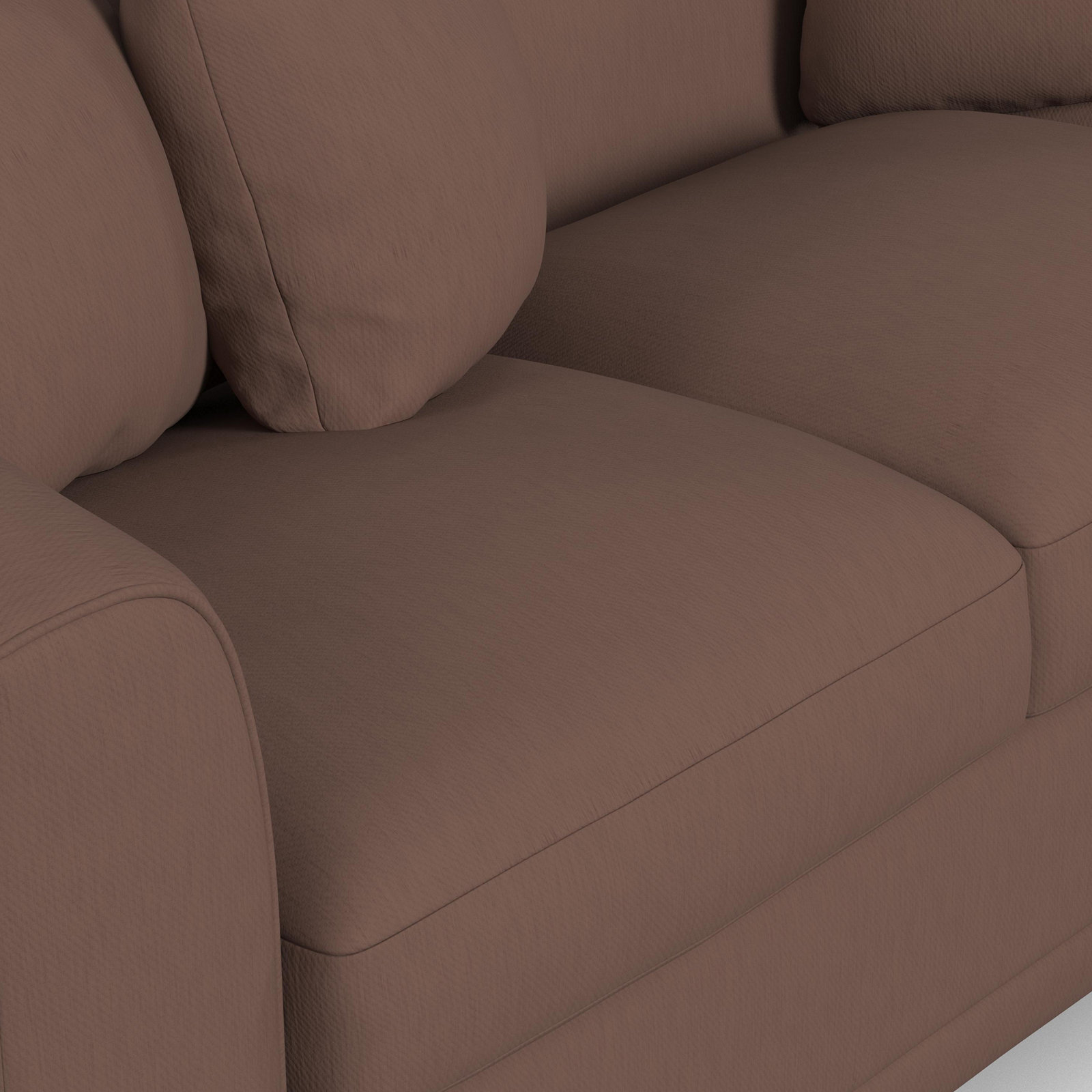 Sectional, Lavender Burgundy Livesmart