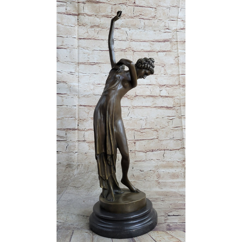 Figurine 100% statue de danseuse romaine