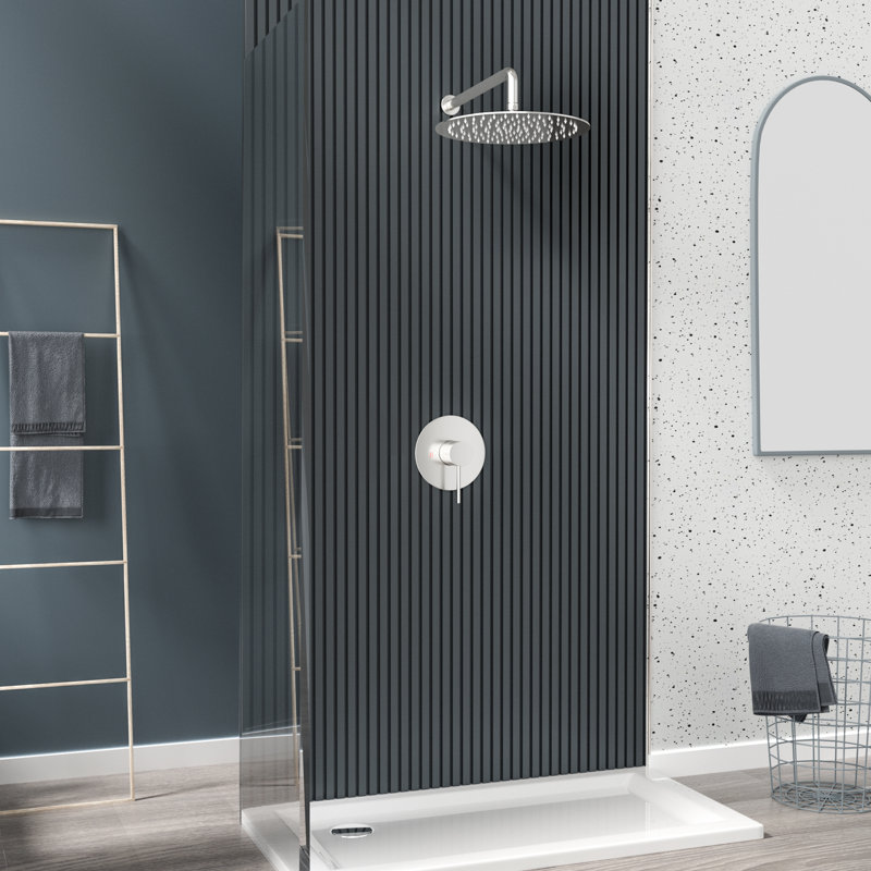 Shower Faucets & Systems Pressure-Balanced Complete Shower System with Rough in-Valve