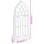 Ville Metal Flat Wall Mirror-339385027-339385024