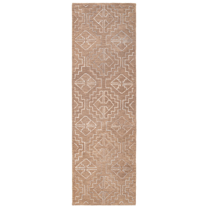 Tifton Hand Tufted Wool Garima Rug, Runner 2'6" x 8'