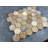 Scabos 2" Hexagon Mix Colored Mosaic Sheet