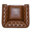 Fauteuil club pivotant Chesterfield