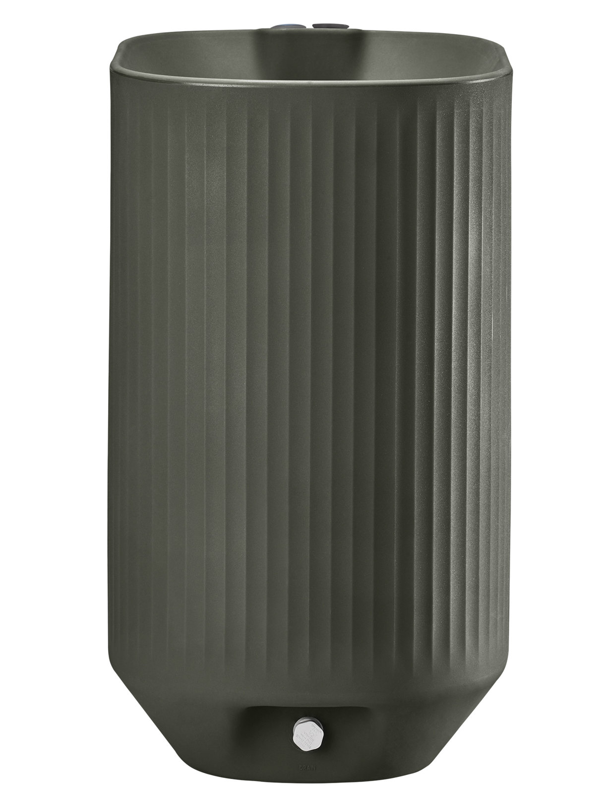 Mod Planter Box, 20" x 14" x 24"H - Narrow, Olive
