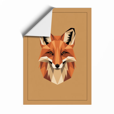 Fox Head Geometric - Print