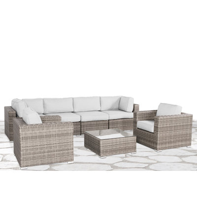 Franke 6-Person Sunbrella® Patio Seating Group