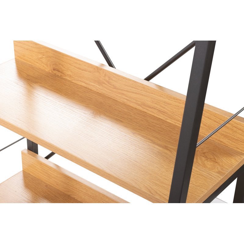 148.5cm H x 60cm W Steel Etagere Bookcase