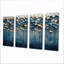 Mosaïque de vagues, horizon côtier I - art mural côtier - art mural nautique-97665557-97665579