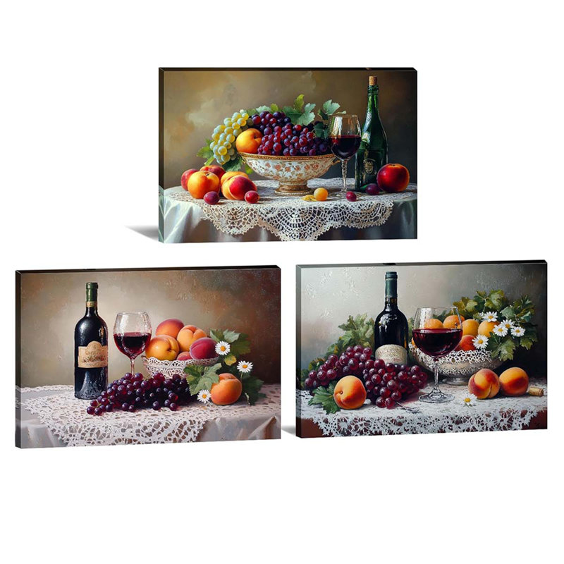 3 Piece Wrapped Canvas Print