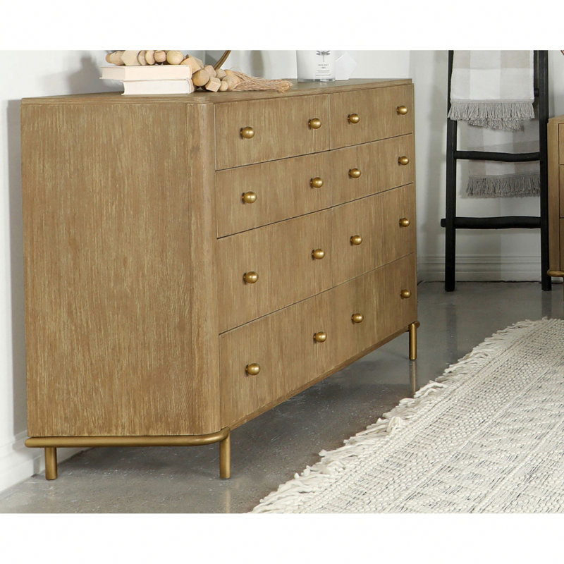 Commode rectangulaire à 8 tiroirs