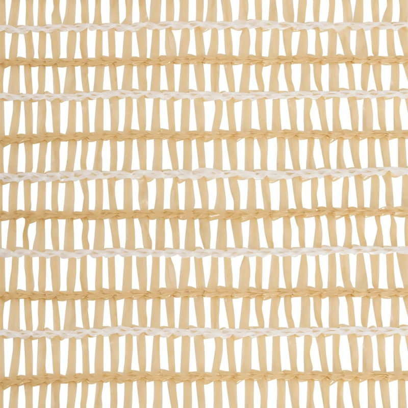0cm H x 78.74cm W White Plastic Yard/Privacy Fence, Beige