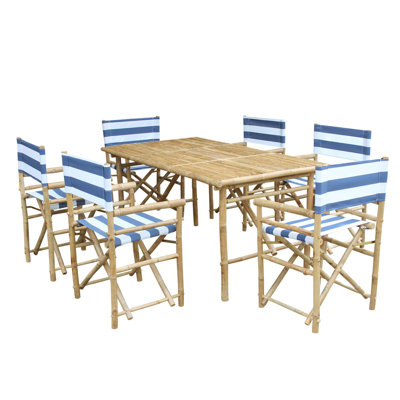 Collin Solid Wood Top Four Leg Dining Set