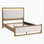 Mobilier de chambre à coucher en bois 1pc