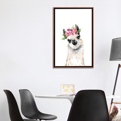" Lovely Llama Flower Crown " by Mercedes Lopez Charro