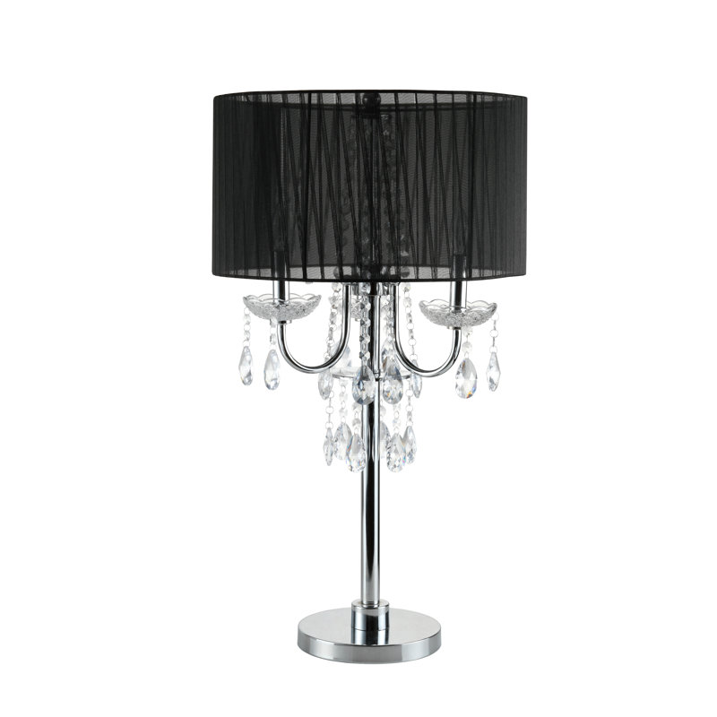 Lampe de table 29,5 "H 29,5" (1,58 / 9,10), Noir