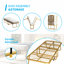 Lit pliant avec matelas Mercer41 - Structure de lit de taille 75 x 45 - Lit pliant portatif pour adulte pour invité - Matelas en mousse viscoélastique épaisse de 5 pouces - Lit pliant peu encombrant pour un rangement facile