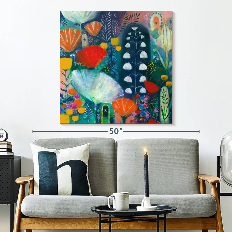 Nuit Blanche, 33" H x 33" W