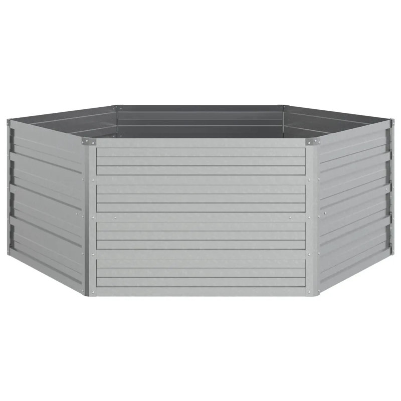 Amber-May Garden Bed, 45cm H x 129cm W x 129cm D