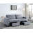 79" Linen Square Arm Sofa