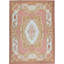 Hand-Knotted High-Quality Rose and Ivory Area Rug