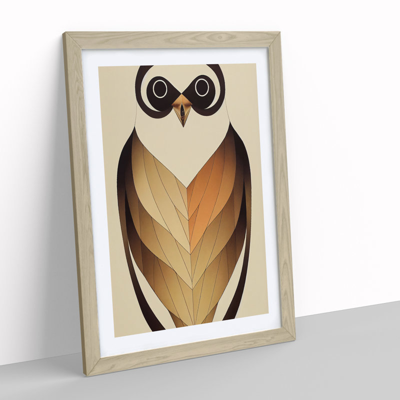 Bird No.2 - Print, 64cm H x 46cm W x 2cm D, Oak Framed Paper