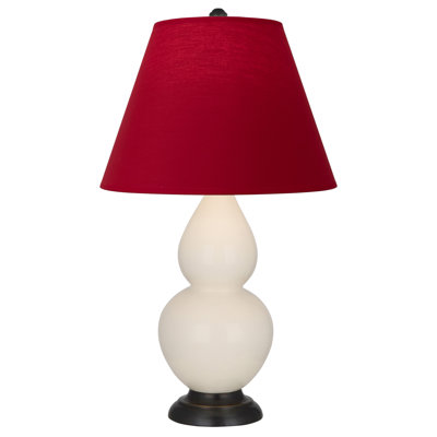 Petite lampe d'appoint à double gourde