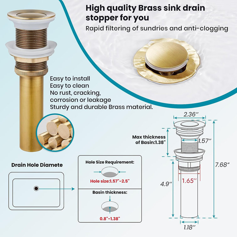 Vessel Sink Faucet Single-handle Bathroom Faucet with Drain Assembly