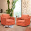 Chaise berçante en tissu-557259164