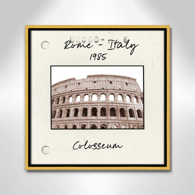 Travel Slide Collection "Rome, Italy - Colosseum" Print
