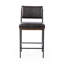 Benton Upholstered Stool with Metal Frame-754574879-755935217