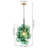 1 - Light Glass Globe Bubble Pendant Light-1753963364