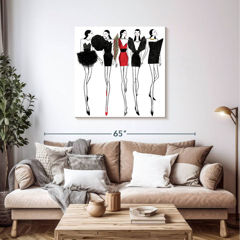 Shuttleworth Fashion Pop of Red, H 39 po x l 39 po
