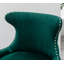 Fauteuil à oreilles en polyester de 24 po de largeur Bilski-76601591