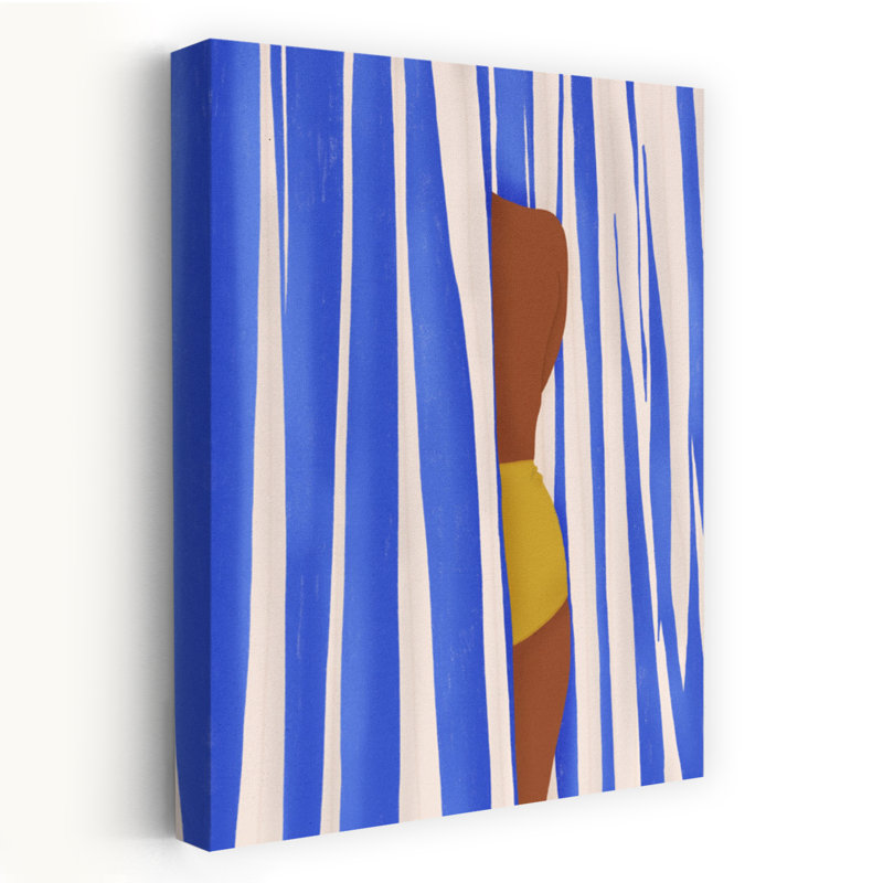 Art contemporain, art côtier abstrait, H 48 po x l 32 po
