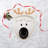 Pfaltzgraff Winterberry Reindeer Chip and Dip Platter