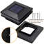 Luminaire à poteau solaire pour terrasse Maggift