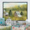 " Little Houses In Rural Green Landscape "