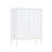 32" White Accent Cabinet | Modern Storage & Metal Doors | Gift Idea-259517327