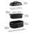 Electric Roaster Oven, 18 Qt Capacity, Turkey Roasting Pan, Black, 1450W Power, Metal Lid with Self-Basting Feature, Adjustable Heat Range 150-450°F, Countertop Cooker with Defrost and Warm Functions, Includes Removable Pan and Rack