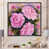Toile avec cadre flottant noir