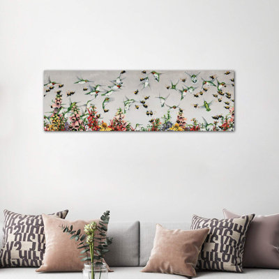 La Bataille de Flynn's Patch - reproduction d'art panoramique