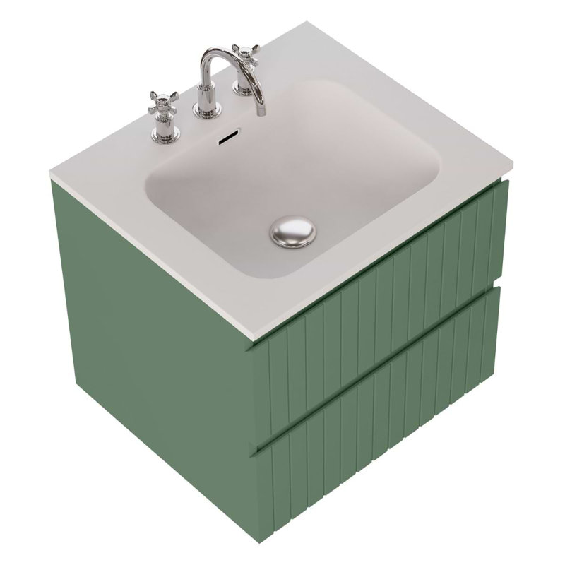 Prima 24.25'' W Single Vanity, Forest Green, 24"