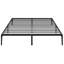 Structure de lit pliable de 14 pouces, structure de lit plateforme en métal robuste-829044256