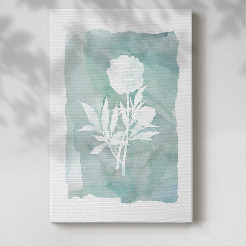 Silhouette Botanical I - galerie Cavas, H 60 po x l 40 po