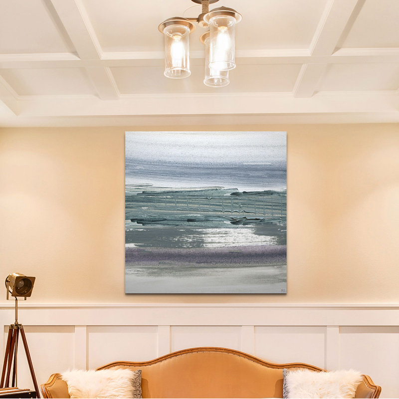 Sahara I Oil - Print, 32" H x 32" W x 1.5" D, Wrapped Canvas