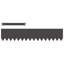 20cm H x 100cm W Metal Lawn Edging